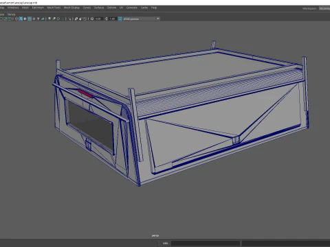 ARE Style Pickup Truck Canopy and Camper Shell 3D Print Model
