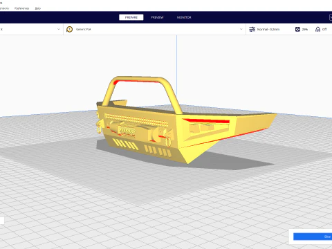 Передняя лебедка с дистанционным управлением для бездорожья, бампер &laquo;кошачий глаз&raquo; с дугой Bull и светодиодной подсветкой 3D Принт Модель