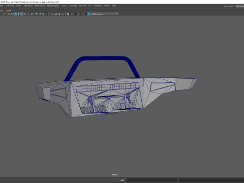Передняя лебедка с дистанционным управлением для бездорожья, бампер &laquo;кошачий глаз&raquo; с дугой Bull и светодиодной подсветкой 3D Принт Модель