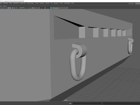 Fusion Style Off Road RC Winch Bumper with LED Light Bar 3D Print Model