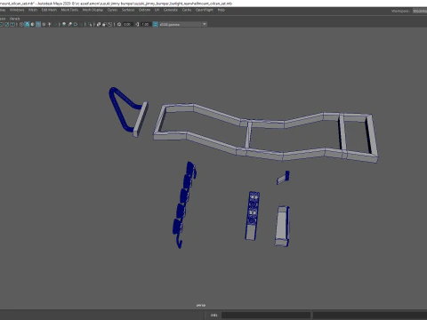 Classic 1990 Samurai-Style SUV Parts Pack 3D Print Model
