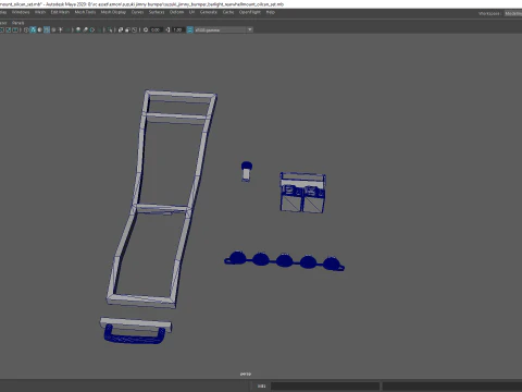 Classic 1990 Samurai-Style SUV Parts Pack 3D Print Model