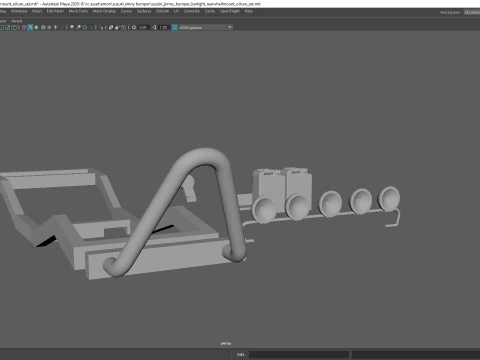 Classic 1990 Samurai-Style SUV Parts Pack 3D Print Model