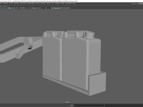 Classic 1990 Samurai-Style SUV Parts Pack 3D Print Model
