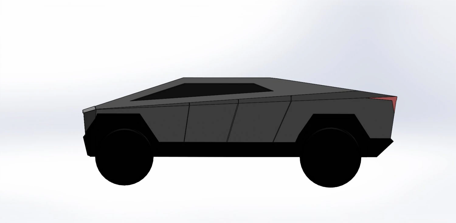 cami&oacute;n cibern&eacute;tico Modelo 3D .c4d .max .obj .3ds .fbx .stl .blend 