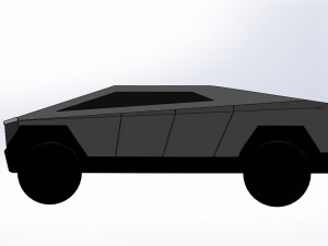 cybertruck Modelo 3D
