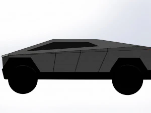 cybertruck Modello 3D