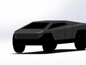 cami&oacute;n cibern&eacute;tico Modelo 3D