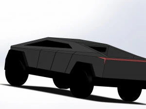 cami&oacute;n cibern&eacute;tico Modelo 3D