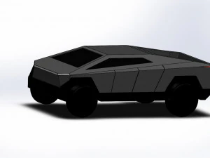 cami&oacute;n cibern&eacute;tico Modelo 3D