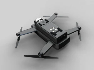 conjunto de drones Modelo 3D