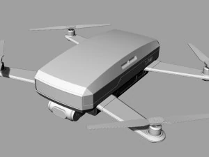 conjunto de drones Modelo 3D