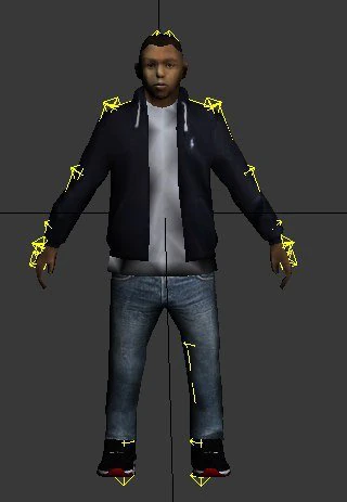 samp man 3D Model .c4d .max .obj .3ds .fbx .stl .blend 