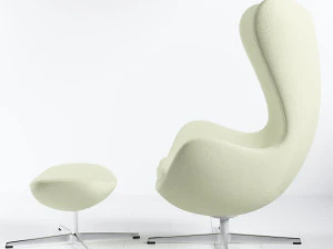 lounge chair egg 3D Model
