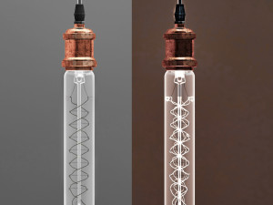 edison lamps collection 3D 모델