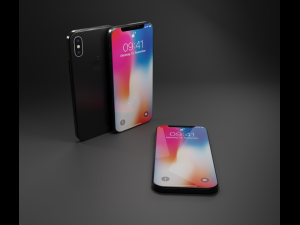 iphone x 3D Model