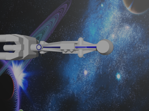starship 3D Model