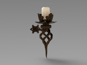 candlestick 3D Model