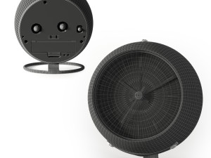 karlsson alarm clock globe Model 3D