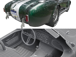 shelby cobra427 3D Model