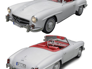 mercedesbenz190sl 3D Модель