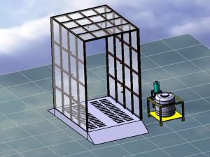 sanitizer ms structure 3D-Modell