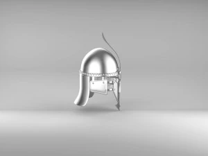 elmo da guerra Modello 3D