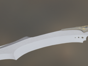 golden handle digger Modelo 3D
