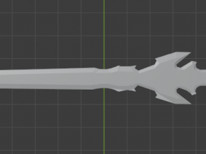 fantasy sword 3d Modelo 3D