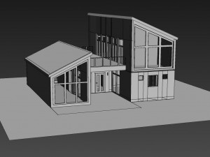 house Modello 3D