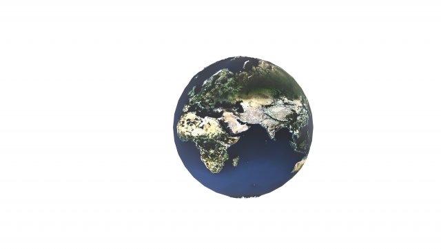 earth 3D Модель .c4d .max .obj .3ds .fbx .stl .blend 