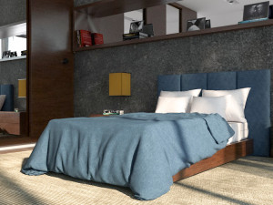 bed room 3D 模型
