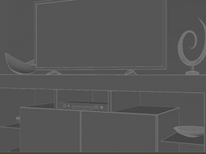bed room 3D 模型