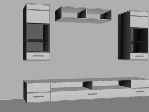 tv stand 3D Модель