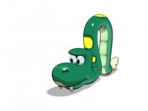 paint snake 3D Model