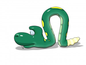 paint snake 3D Model