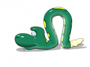 paint snake 3D Model