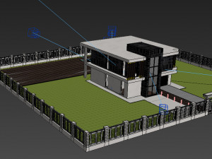 modern house 3D Модель