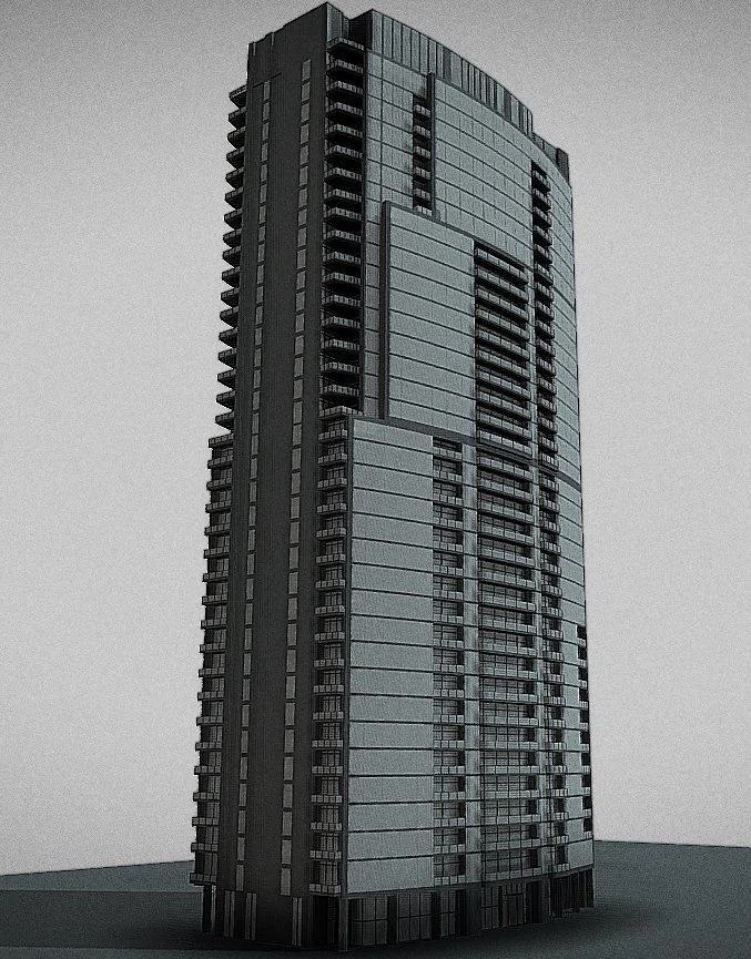 建筑 3D 模型 .c4d .max .obj .3ds .fbx .stl .blend 