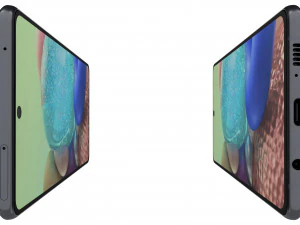 samsung galaxy a71 5g black 3D Model