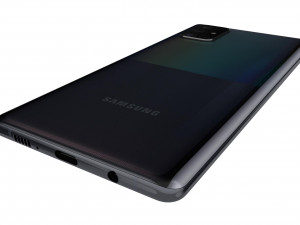samsung galaxy a71 5g black Modelo 3D