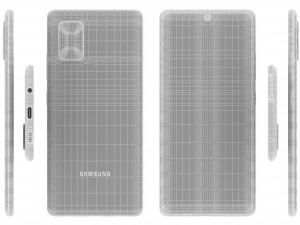 samsung galaxy a71 5g black Modelo 3D