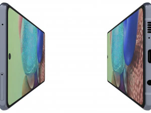 samsung galaxy a71 5g blue 3D Model