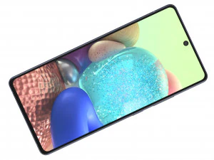 samsung galaxy a71 5g blue 3D Model