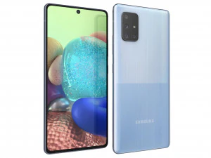 samsung galaxy a71 5g blue 3D Model