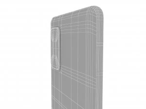 samsung galaxy a71 5g blue 3D Model