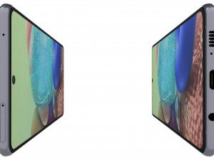 samsung galaxy a71 5g white Modèle 3D