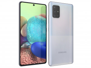 samsung galaxy a71 5g white Modèle 3D