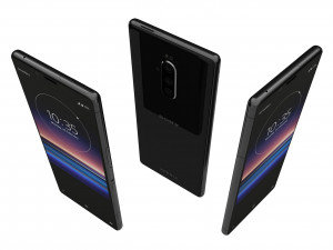 sony xperia 1 black 3D 模型