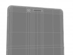 sony xperia 1 black 3D 模型